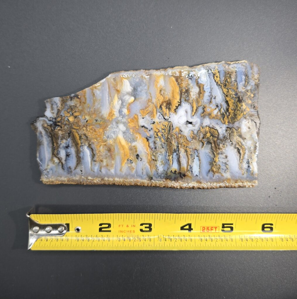 World Class Graveyard Point Agate – Natural Unpolished Slab #03