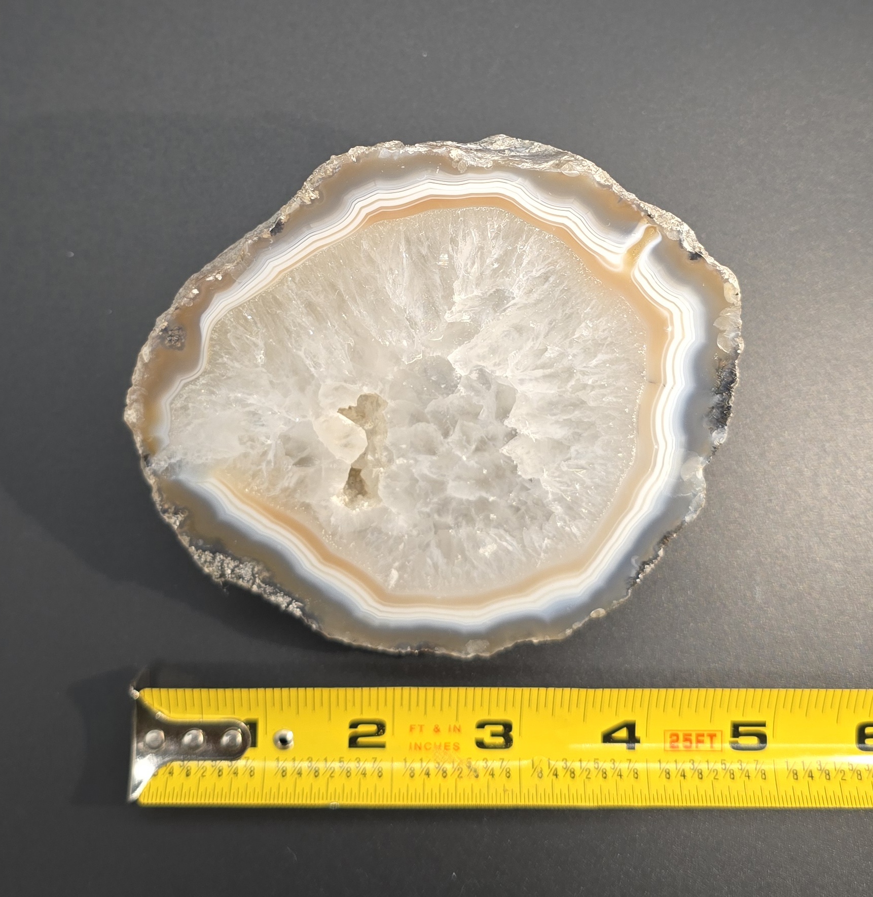 Authentic Mexican Coconut Geode (Polished) #02 - Image 3